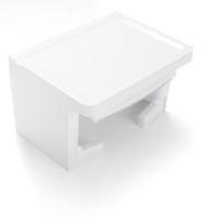 水鹿-－积分商品－水鹿白色单联纸巾架-积分商品