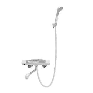 KVK白色恒温淋浴龙头KF3000独一无二隐藏下出水设计