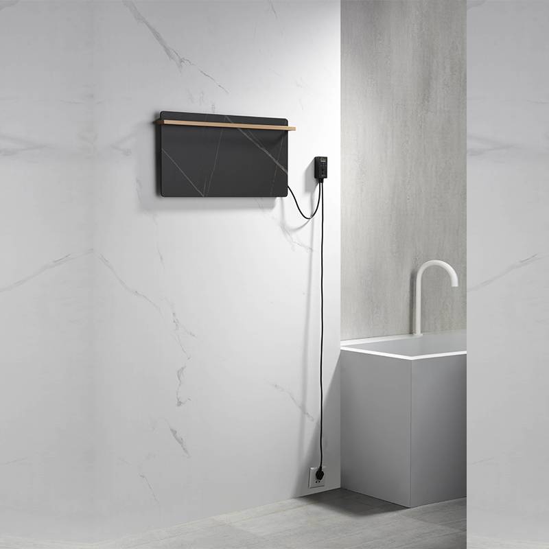 水鹿-配件－挂件－水鹿岩板石面板电热毛巾架Y6030