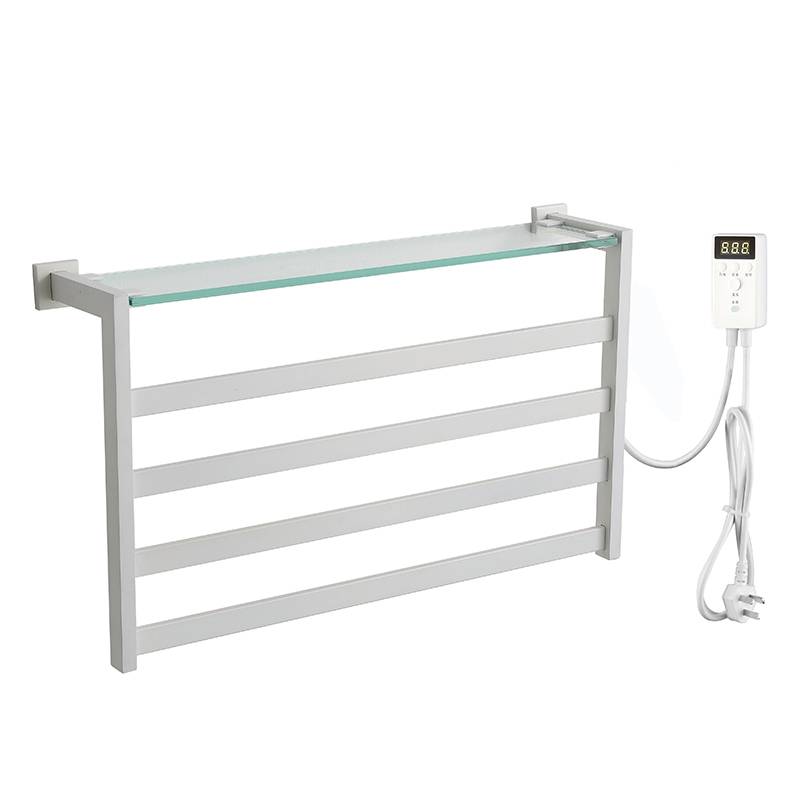 水鹿-配件－挂件－水鹿新款电热毛巾架带置物架9005