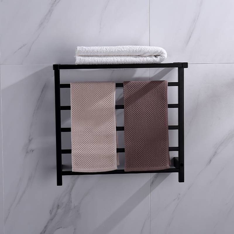 水鹿-配件－挂件－水鹿新款电热毛巾架带置物架9007