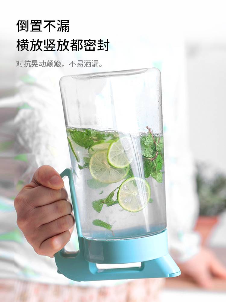 水鹿-家居－家居好物－ASVEL阿司倍鹭 日本冷水壶凉白开水壶耐高温果汁壶塑料透明水壶家用凉水瓶