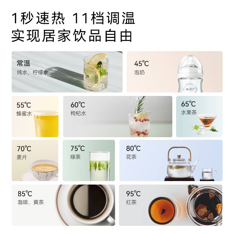 水鹿-厨房－净水器－水美乐飞行家台式速热净饮一体机