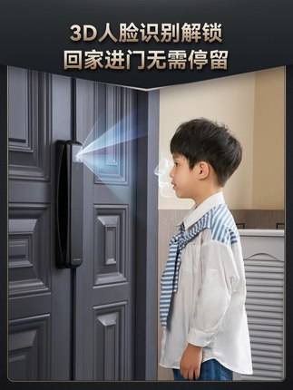 水鹿-福利产品－智能门锁－德施曼智能锁Q50F Pro人脸识别指纹锁