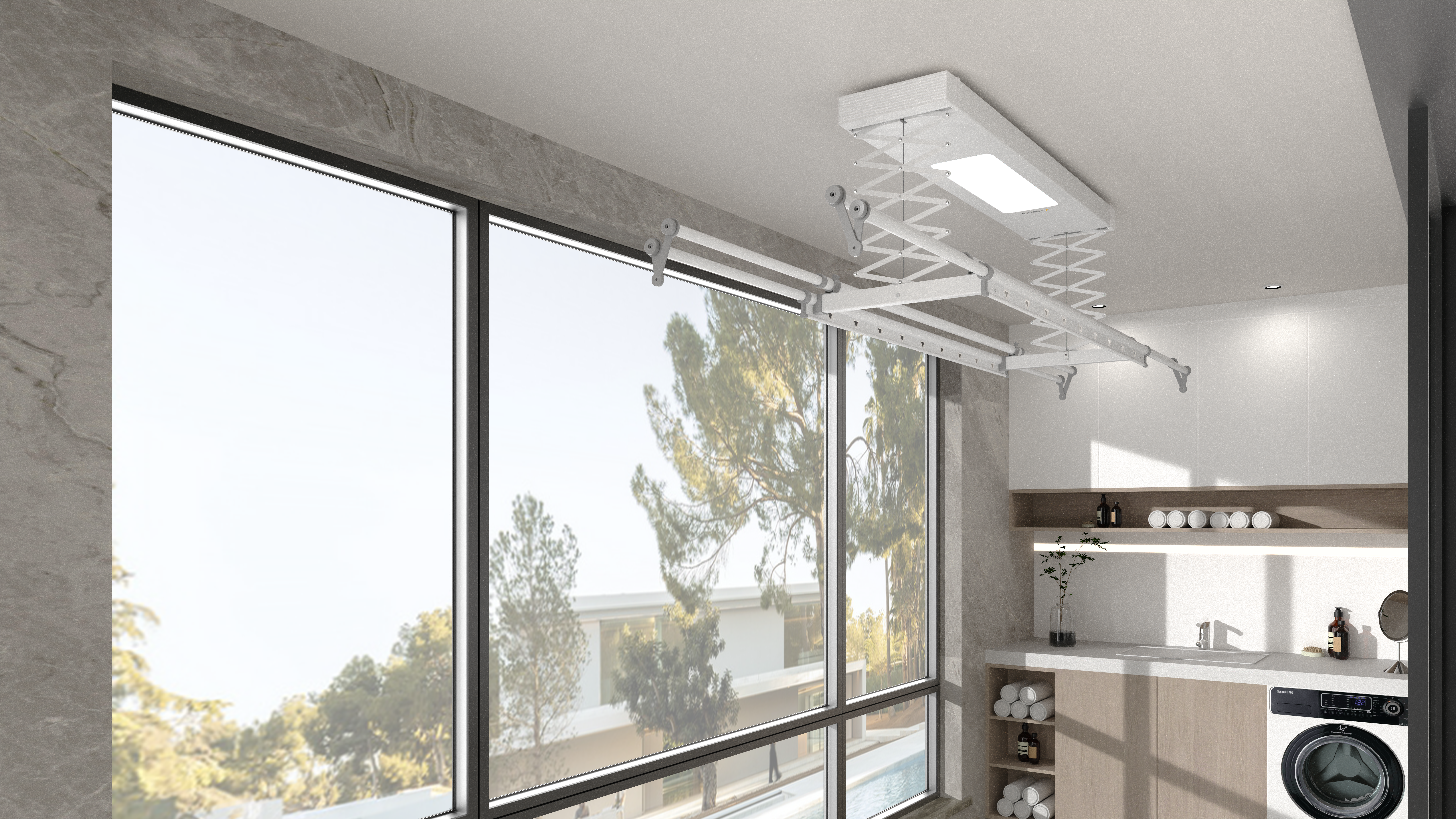 水鹿-家居－家居好物－托客乐思电动晾衣架春野-EDS110A