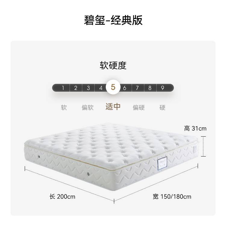 水鹿-家居－床品－美国老牌金可儿床垫