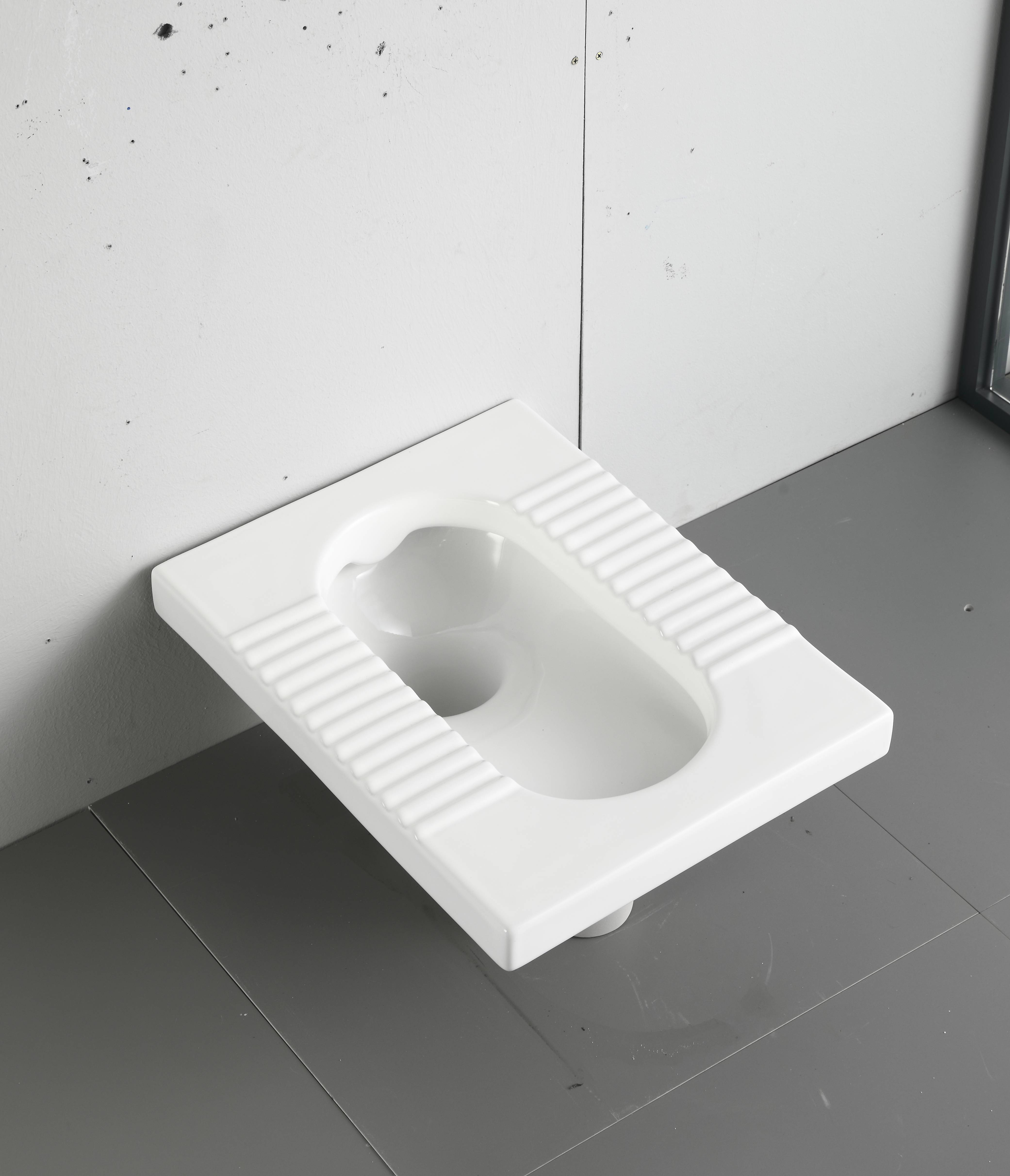 水鹿-马桶－普通马桶－蹲便器家用蹲坑防臭易清洁陶瓷，带存水弯/不带存水弯