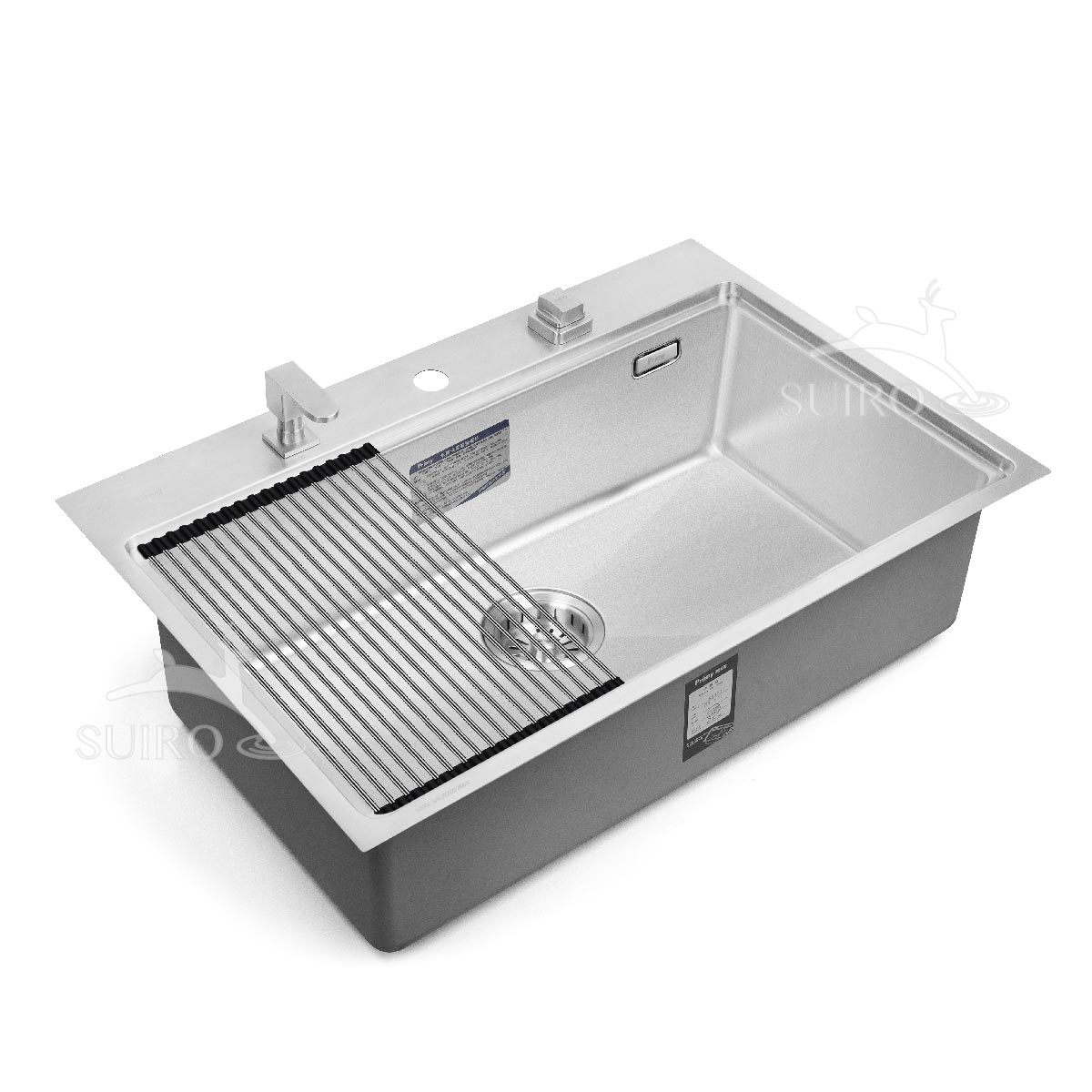 水鹿-厨房－水槽－普乐美不锈钢大单槽K760