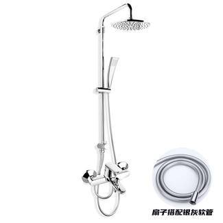 TOTO非恒温淋浴龙头+花洒+T牌同厂同款淋浴柱顶喷套装