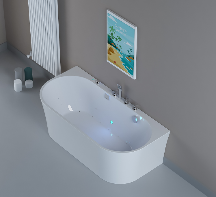 水鹿-淋浴－浴缸－优宜科家用日式泡澡成人泡泡浴缸亚克力