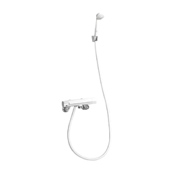 KVK全白色恒温龙头KF3000C4极简风格