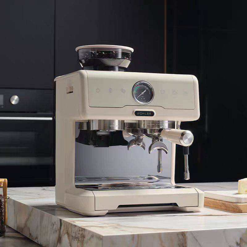 新品KOHLER科勒咖啡机家用半自动意式研磨一体机半自动浓缩打奶泡