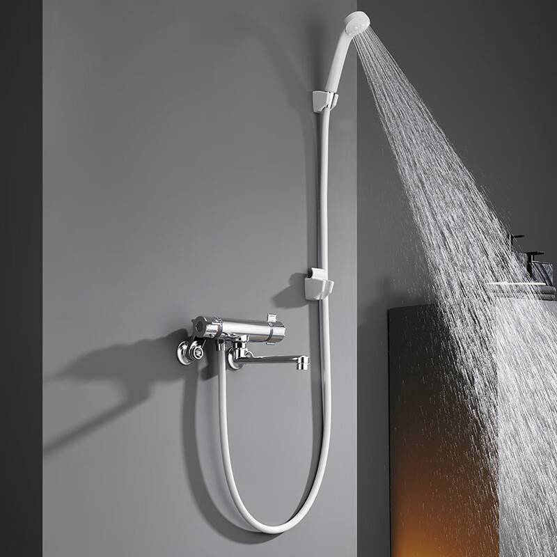 水鹿-淋浴－恒温－KVK核心技术一擦净技术KF800THS水垢都不留