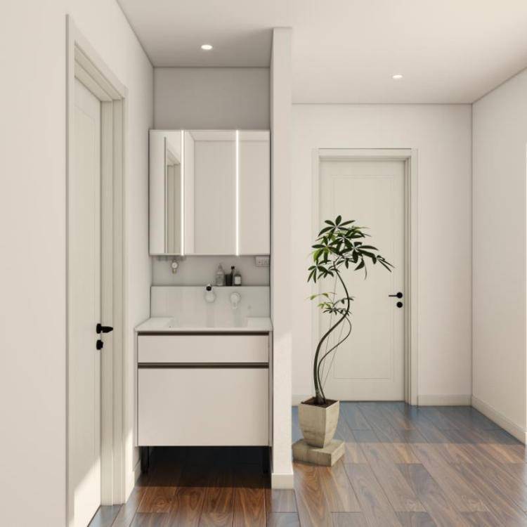 水鹿-洗面－浴室柜－日本toclas新兰系列洗面化妆台