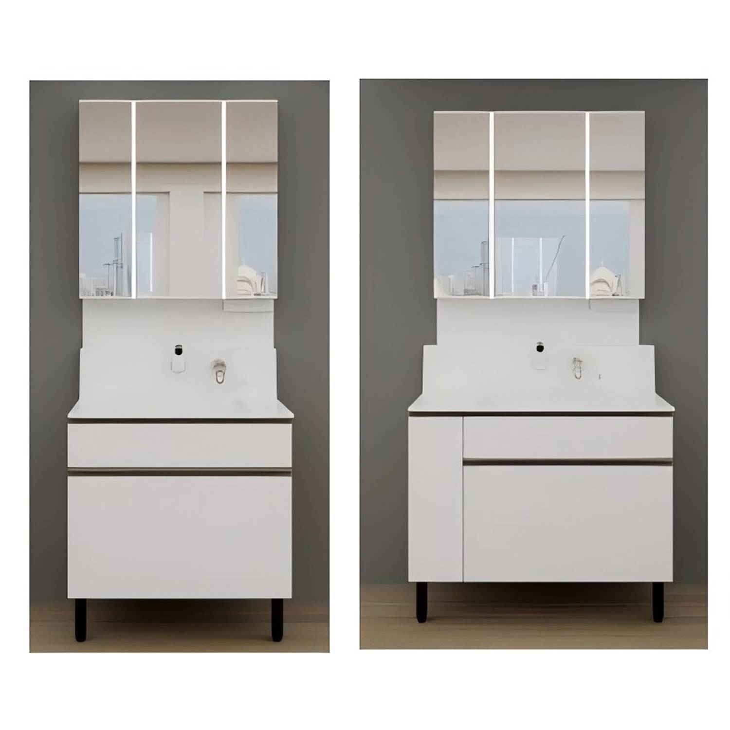 水鹿-洗面－浴室柜－日本toclas新兰系列洗面化妆台