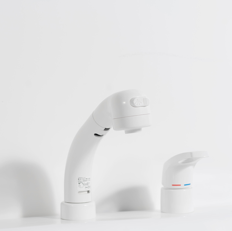 水鹿-洗面－台盆－水鹿半嵌盆K319+KVK抽拉龙头KM5071组合装