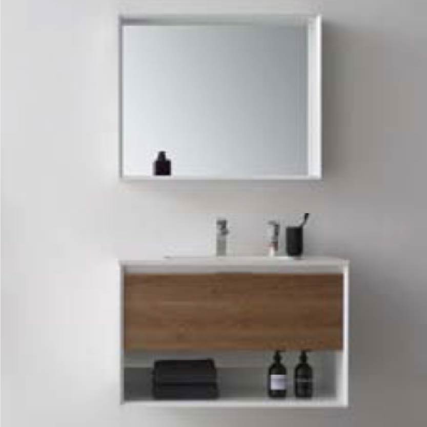 水鹿-洗面－浴室柜（可定制）－水鹿浴室柜普洛克 PY24409 PY24412（定制交期图纸签字确认后60天） 购买浴室柜不含龙头与下水