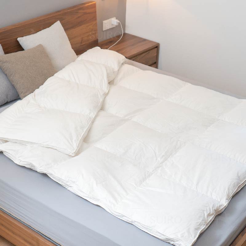 水鹿-家居－床品－水鹿白鹅绒羽绒被-大冬被（蓬蓬）/小冬被