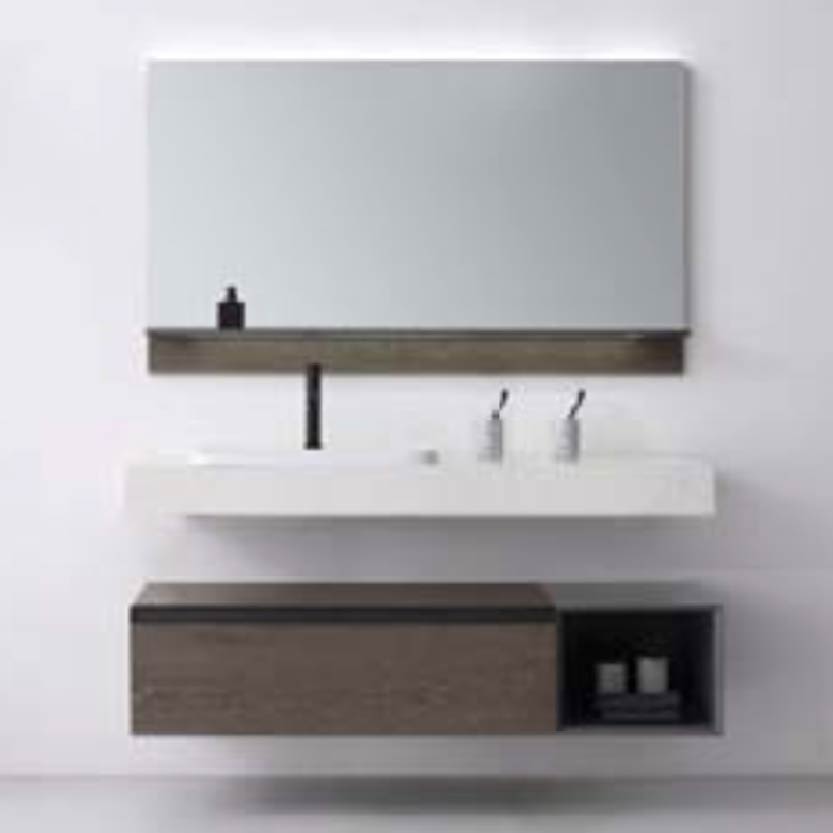 水鹿-洗面－浴室柜（非定制）－水鹿浴室柜奥斯迪 PY24112 PY24114， 购买浴室柜不含龙头与下水