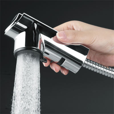 水鹿-厨房－厨房龙头－KVK单孔抽拉长柄式厨房龙头-KM5021TEC(5021t的升级款)