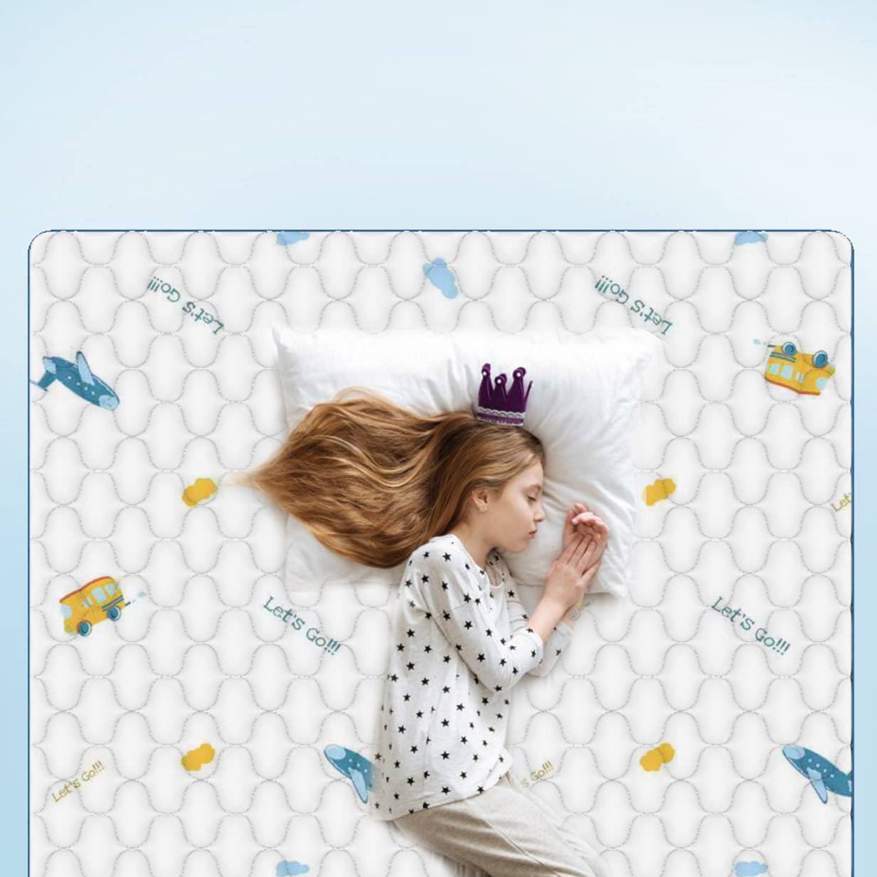 水鹿-家居－床品－鹿眠1号床垫·黄麻硬支撑乳胶软缓冲（提前20天申请发货）