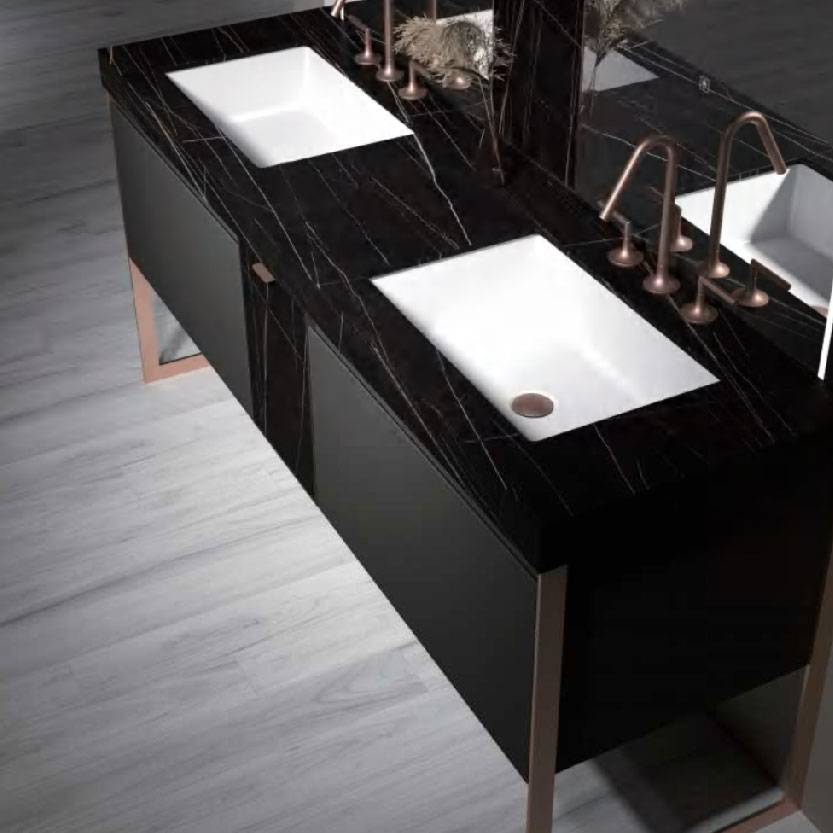 水鹿-洗面－浴室柜（可定制）－浴室柜Evila埃维拉PY288系列（定制交期图纸签字确认后60天） 购买浴室柜不含龙头与下水