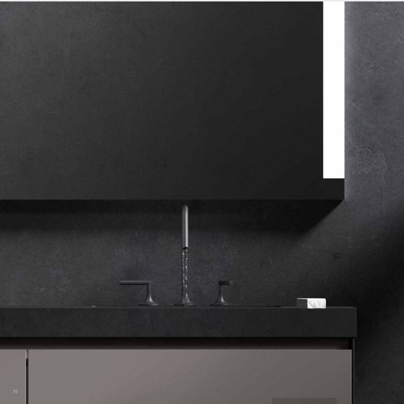 水鹿-洗面－浴室柜（可定制）－浴室柜Quennel昆尼尔 PY279系列（定制交期图纸签字确认后60天） 购买浴室柜不含龙头与下水