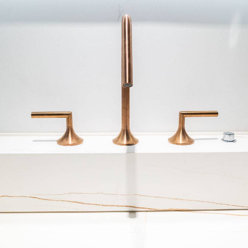 水鹿-洗面－浴室柜（可定制）－浴室柜Elijah伊利亚 PY31415（定制交期图纸签字确认后60天） 购买浴室柜不含龙头与下水