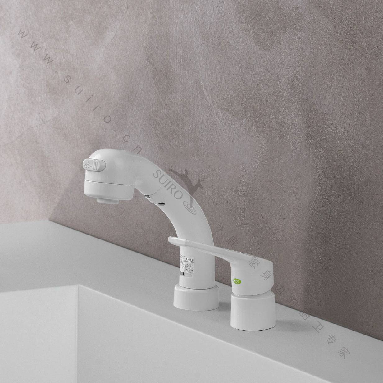 水鹿-洗面－面盆龙头－日本原装进口新款带节能阀芯KVK抽拉面盆龙头 KM5071EC-6