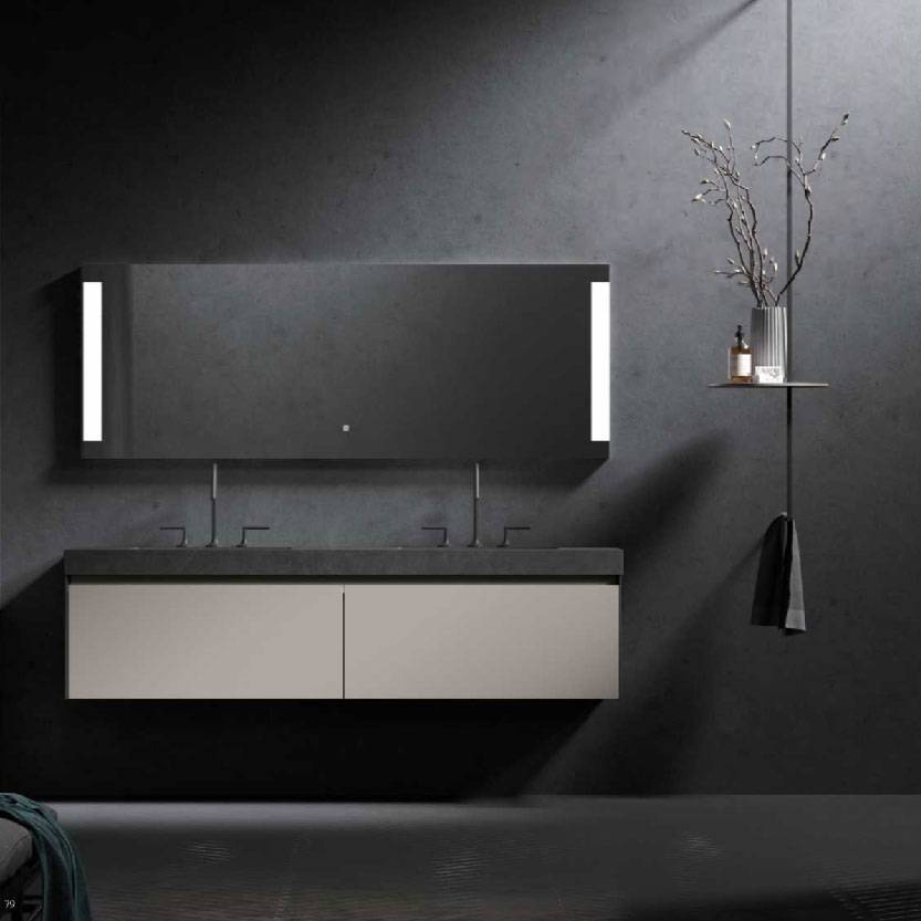 水鹿-洗面－浴室柜（可定制）－浴室柜Quennel昆尼尔 PY279系列（定制交期图纸签字确认后60天） 购买浴室柜不含龙头与下水
