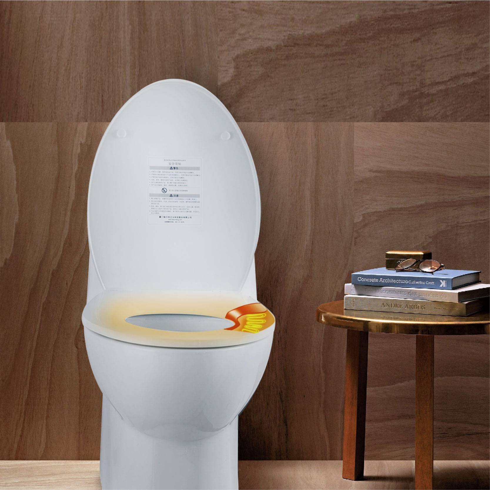 水鹿-马桶－马桶盖－水鹿单加热盖板-小暖