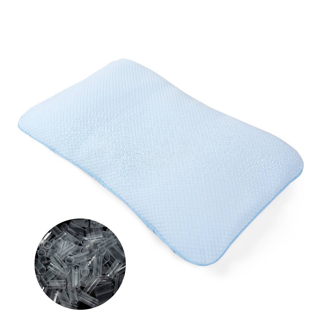 水鹿-家居－床品－水鹿新款RICO粒子枕-舒眠枕（真丝/莫代尔）