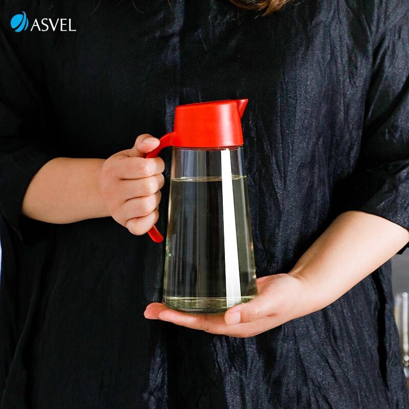 水鹿-厨房－厨房五金－阿司倍鹭（ASVEL）家用厨房优选定量密封米箱/密封杂粮罐带计量杯/自动开合装油瓶