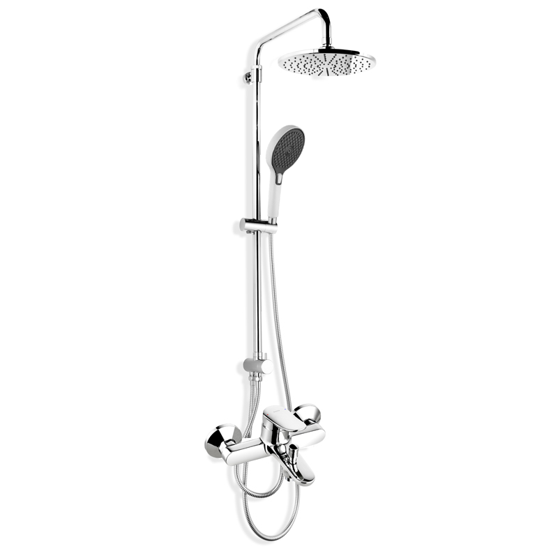 水鹿-淋浴－非恒温－TOTO非恒温淋浴龙头+花洒+T牌同厂同款淋浴柱顶喷套装