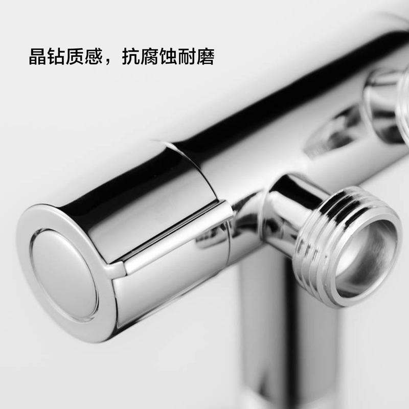 水鹿卫浴-配件－角阀－双出水角阀